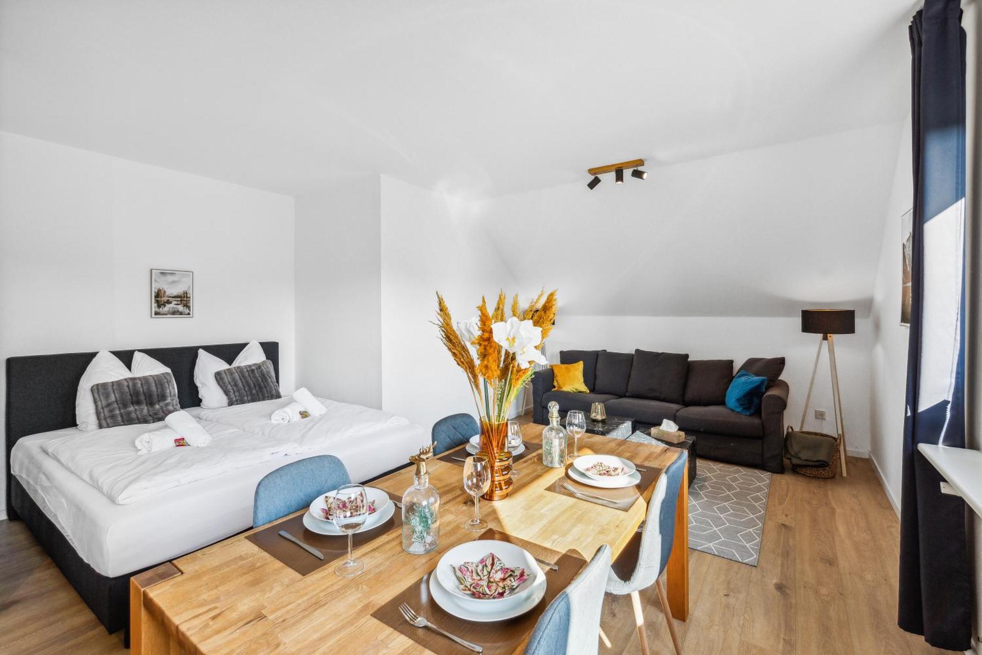 Citychalet- 73M2-Boxspringbett-Neu Renoviert-Kueche-Sehr Ruhig Bochum Exterior foto